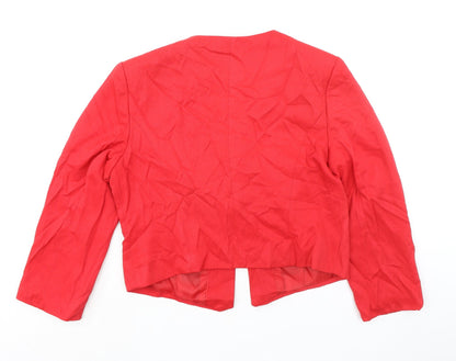 Womens UK Size 14 Et Vous Red Jacket