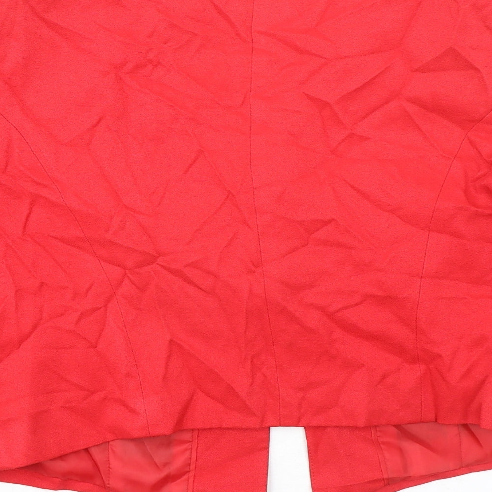 Womens UK Size 14 Et Vous Red Jacket