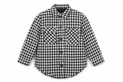 Womens UK Size M Cameo Rose Black Basic Button-Up
