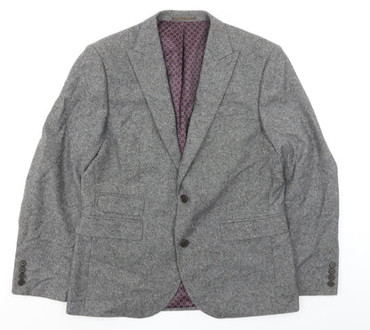 Mens UK Size 42 NEXT Regular Grey Suit Jacket