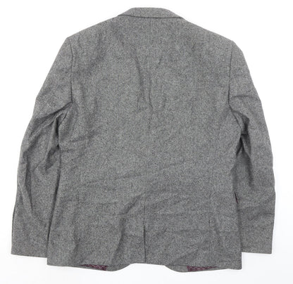 Mens UK Size 42 NEXT Regular Grey Suit Jacket