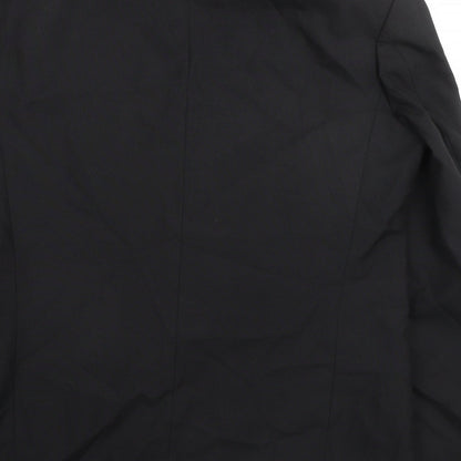 Mens UK Size 38 Marks and Spencer Regular Black Suit Tuxedo