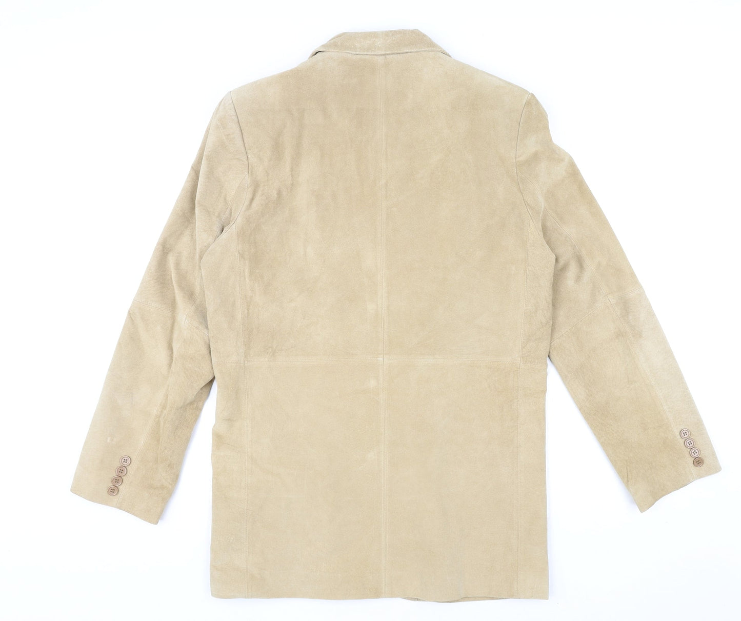 Tyler Womens Beige Jacket Blazer Size S Button