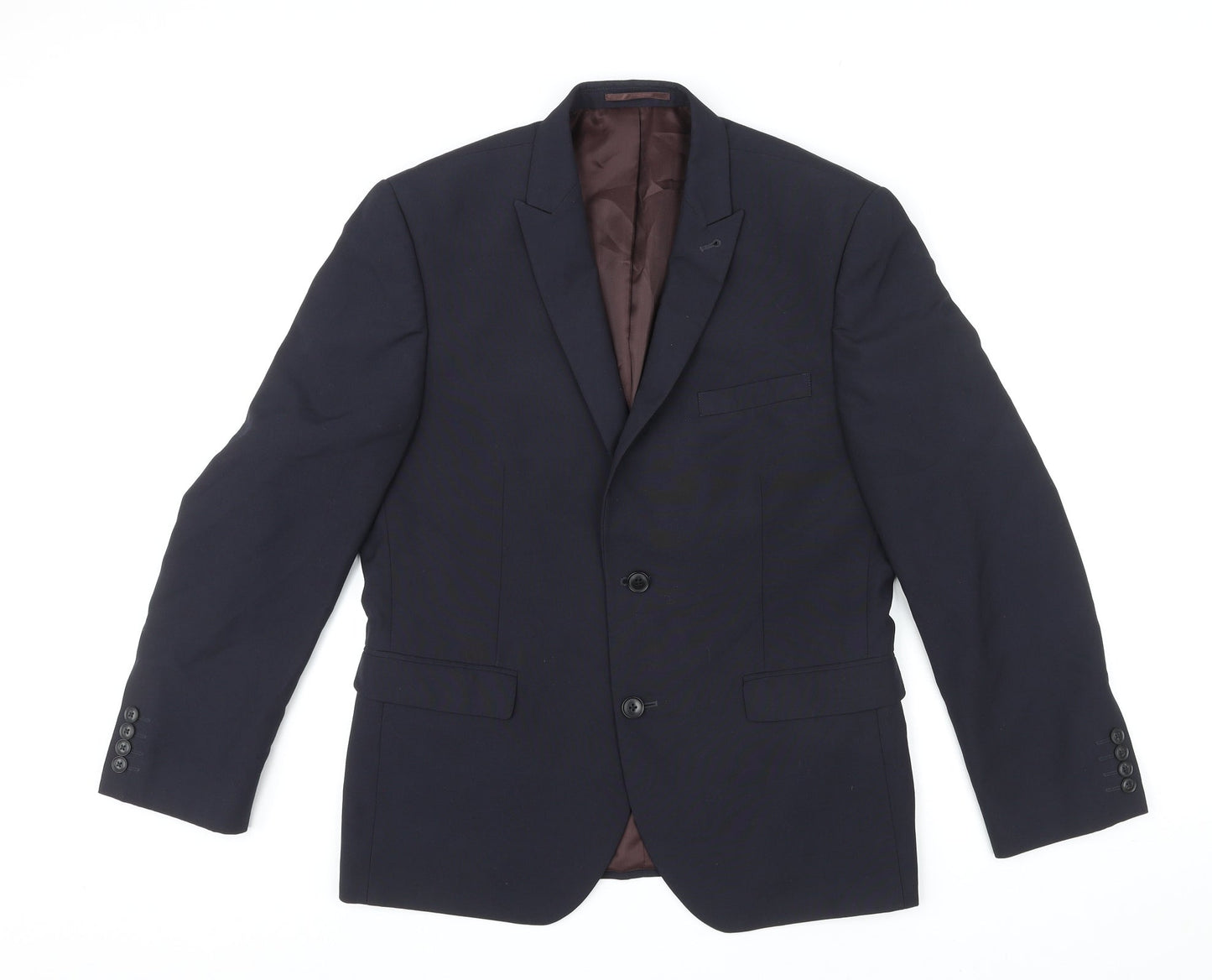 Mens UK Size 42 NEXT Regular Blue Suit Jacket