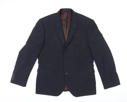 Mens UK Size 42 NEXT Regular Blue Suit Jacket