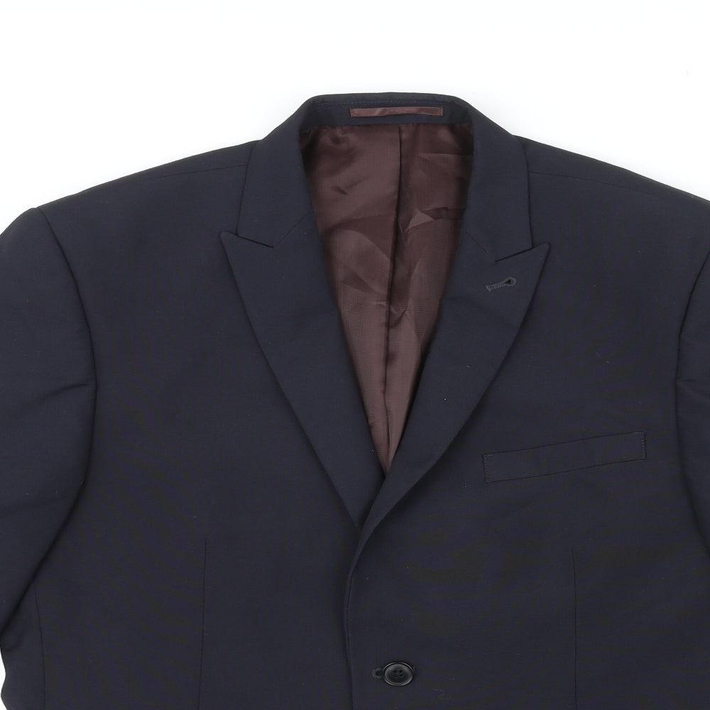 Mens UK Size 42 NEXT Regular Blue Suit Jacket