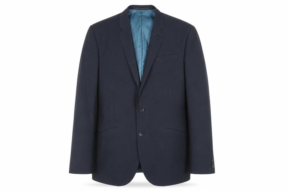 Mens UK Size L Marks and Spencer Regular Blue Suit Jacket