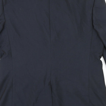 Mens UK Size L Marks and Spencer Regular Blue Suit Jacket