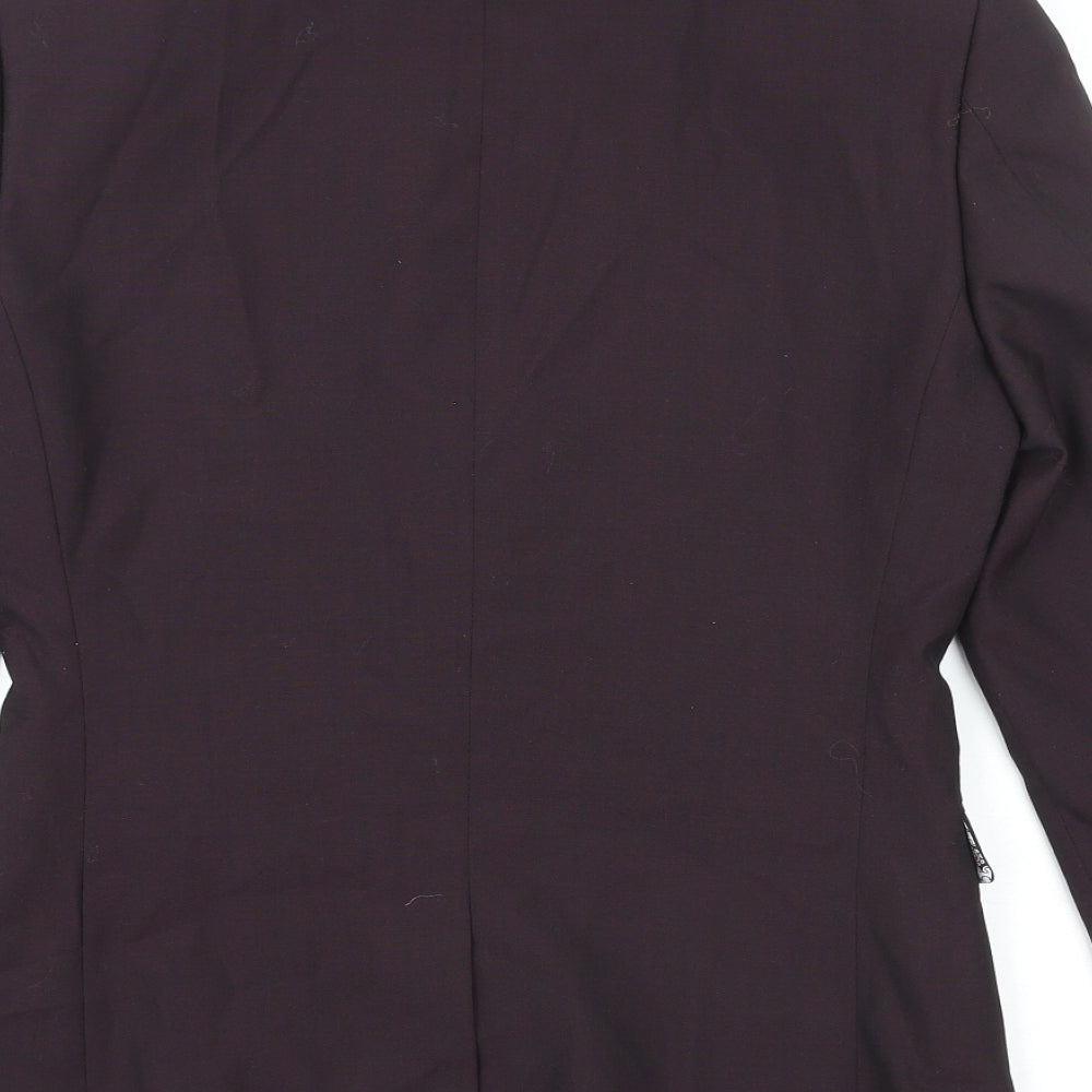 Mens UK Size S Ventuno 21 Regular Purple Suit Jacket