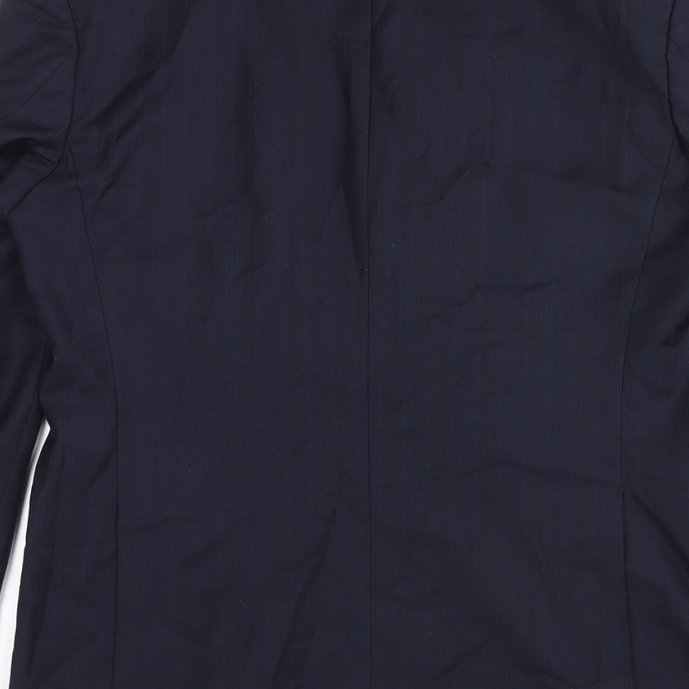 Mens UK Size M Marks and Spencer Regular Blue Suit Jacket