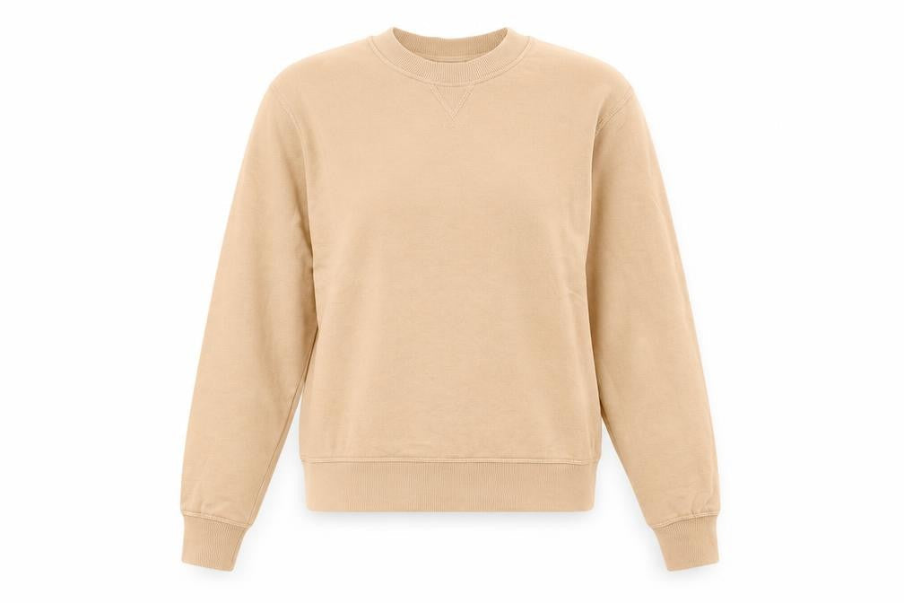 Womens UK Size XS H&M Beige Pullover Sweatshirt
