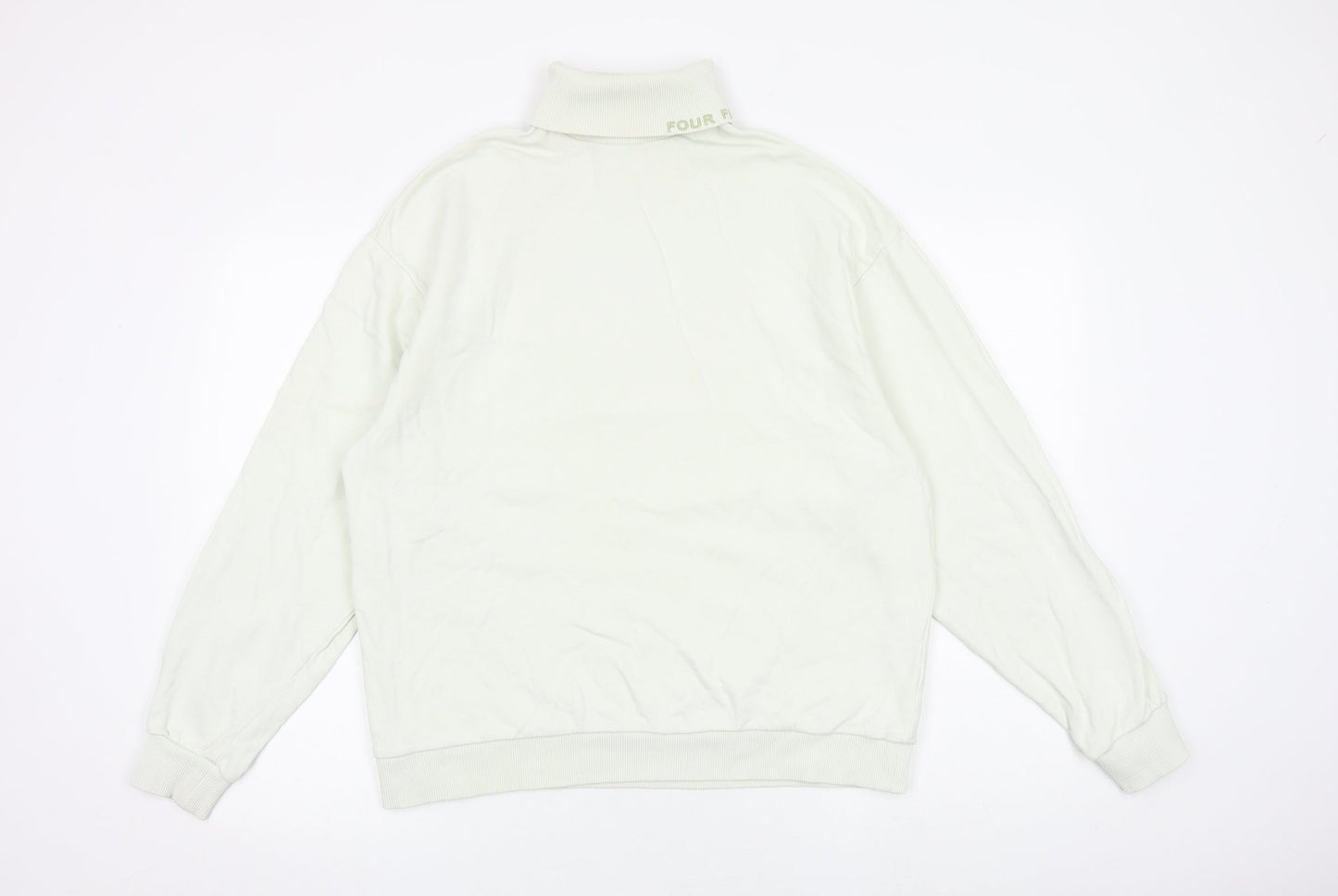 Womens UK Size XS ASOS Green Pullover Sweatshirt