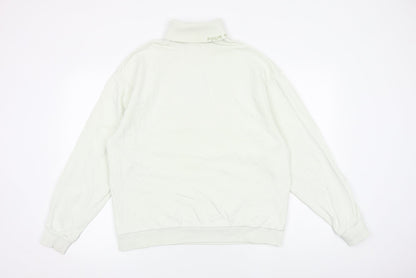 Womens UK Size XS ASOS Green Pullover Sweatshirt
