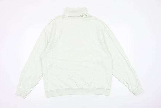 Womens UK Size XS ASOS Green Pullover Sweatshirt