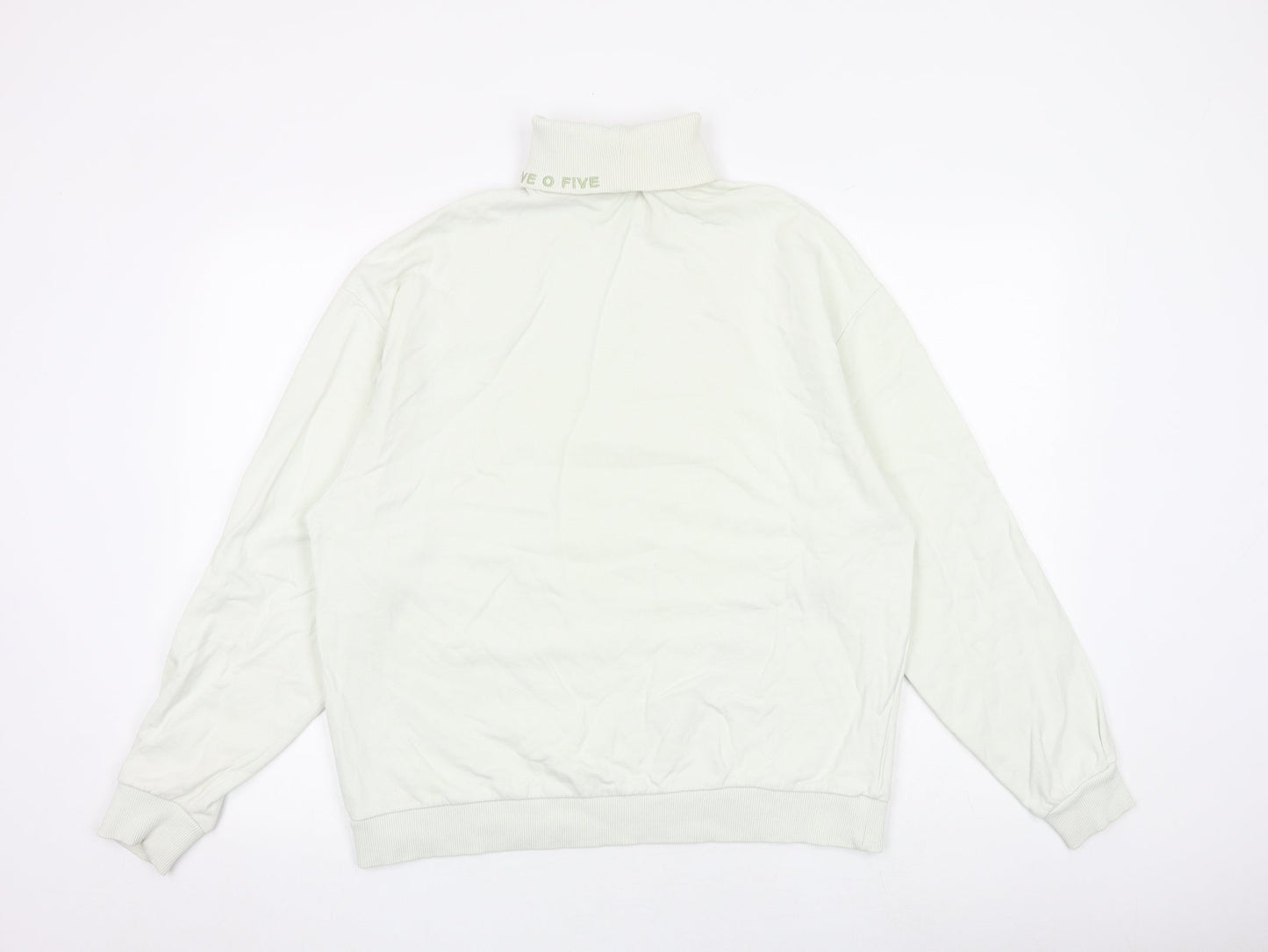Womens UK Size XS ASOS Green Pullover Sweatshirt