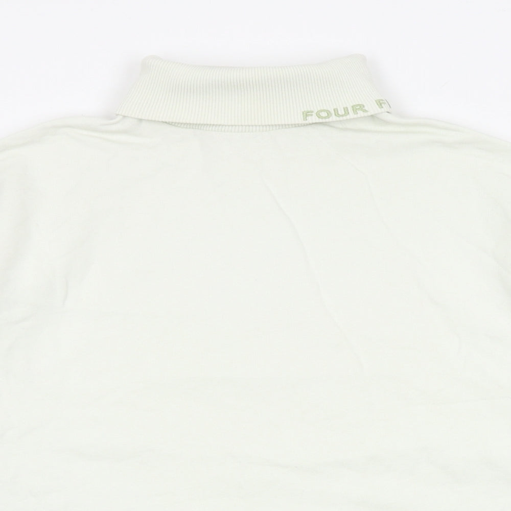 Womens UK Size XS ASOS Green Pullover Sweatshirt