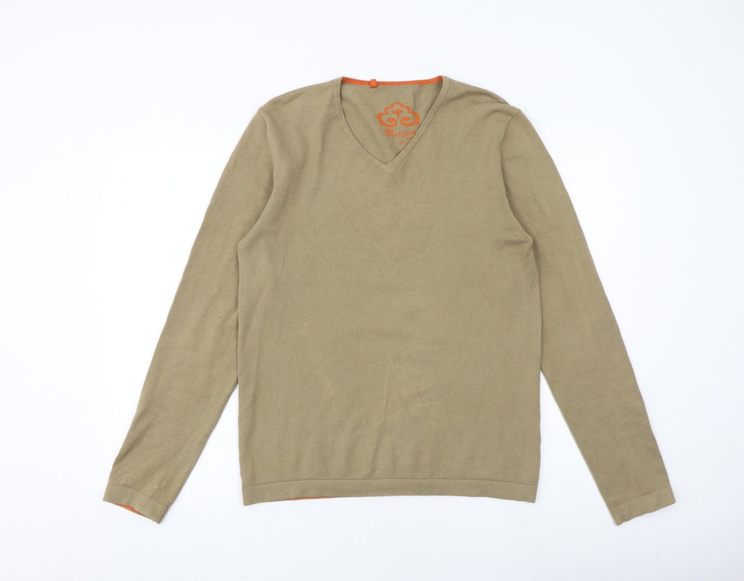 Womens UK Size S Monsoon Brown Pullover Jumper