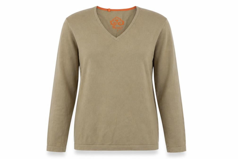 Womens UK Size S Monsoon Brown Pullover Jumper