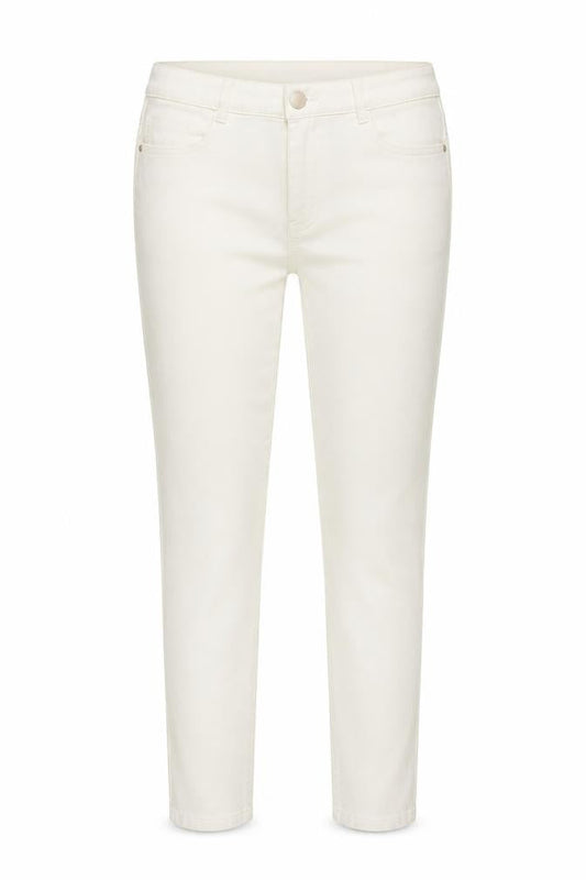 Womens UK Size 10 Yessica Slim Fit Skinny Ivory Jeans