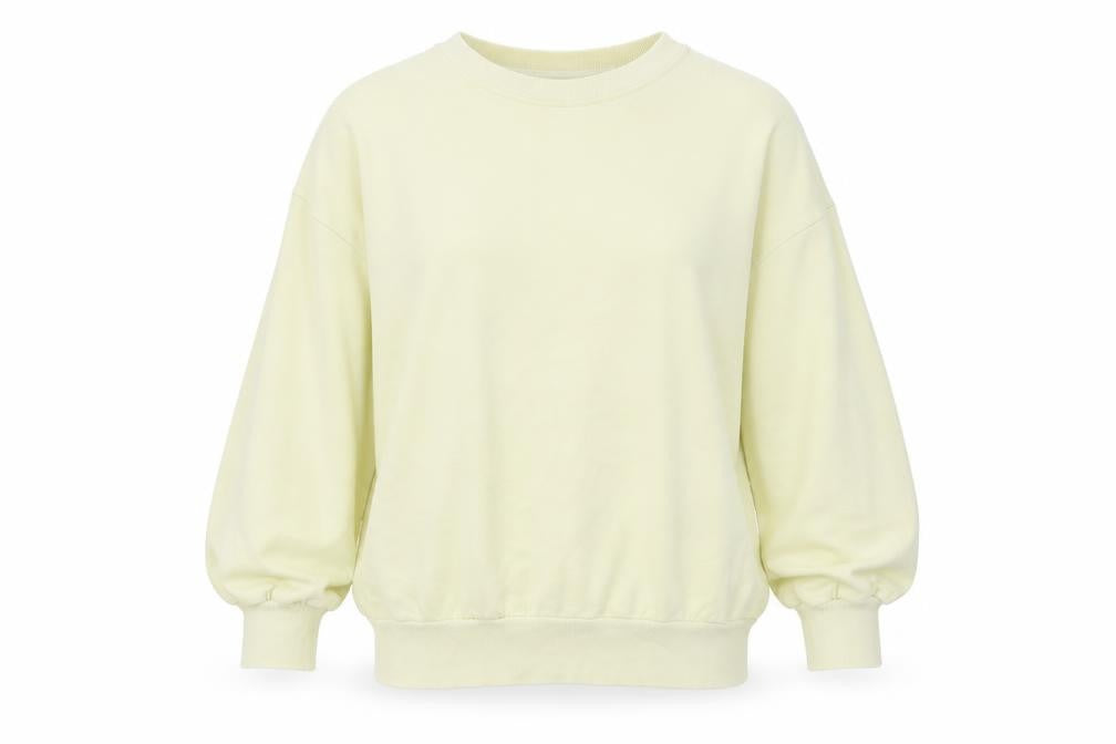 Womens UK Size S H&M Yellow Pullover Sweatshirt