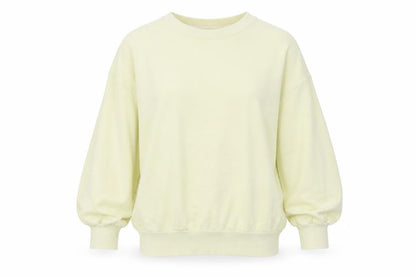 Womens UK Size S H&M Yellow Pullover Sweatshirt