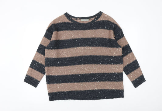 Womens UK Size 14 Marks and Spencer Brown Pullover Jumper