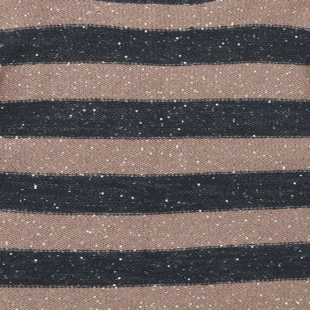 Womens UK Size 14 Marks and Spencer Brown Pullover Jumper