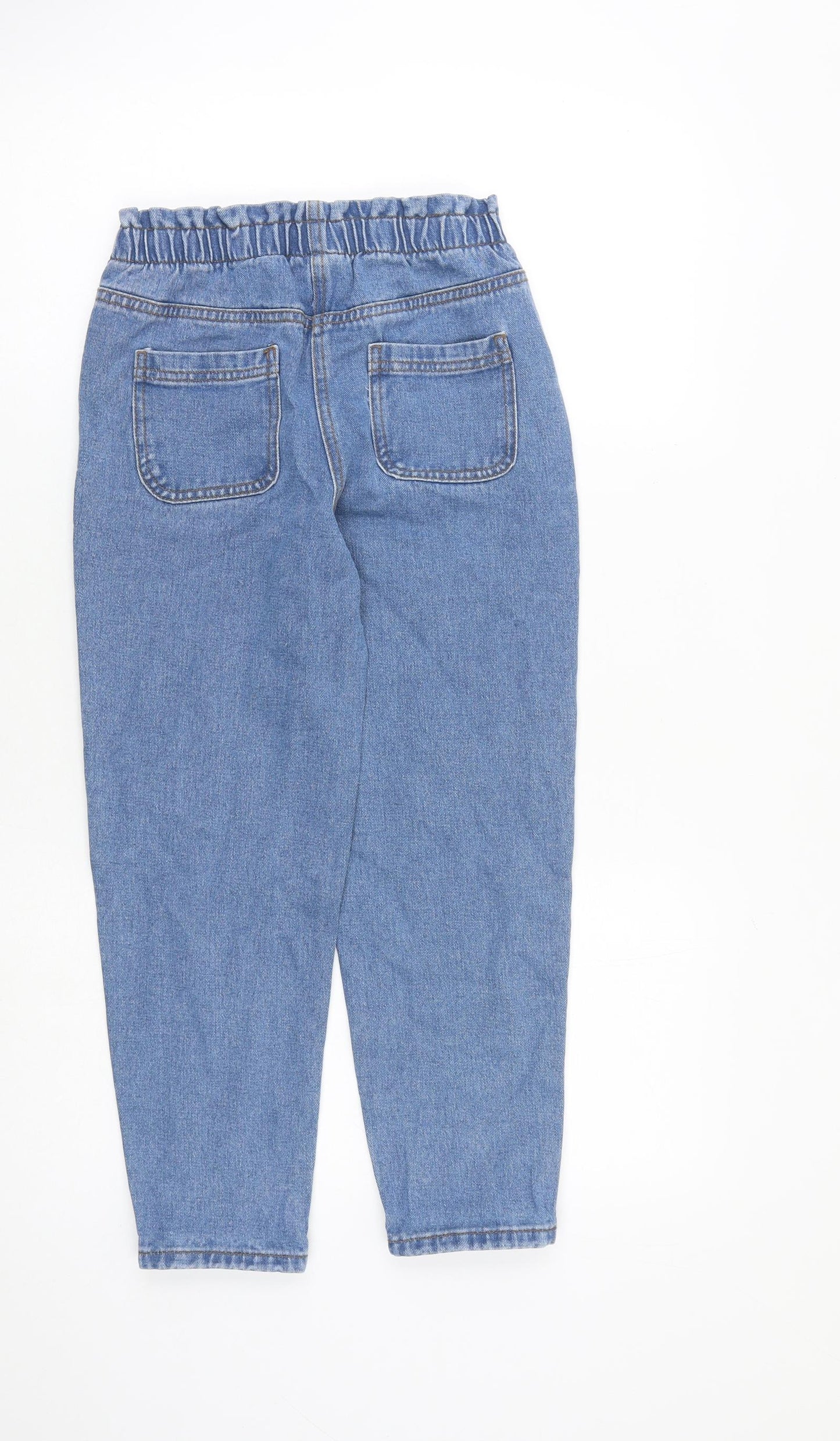 I Love Girls Wear Girls Blue 100% Cotton Skinny Jeans Size 9 Years L23 in Regular Zip