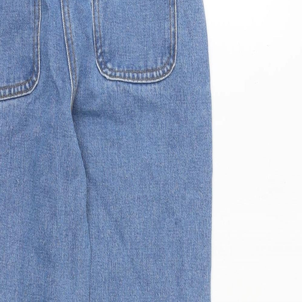 I Love Girls Wear Girls Blue 100% Cotton Skinny Jeans Size 9 Years L23 in Regular Zip
