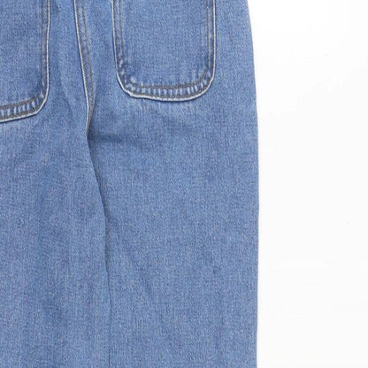 I Love Girls Wear Girls Blue 100% Cotton Skinny Jeans Size 9 Years L23 in Regular Zip