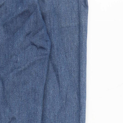 Womens UK Size 28 in H&M Regular Fit Skinny Blue Jeans