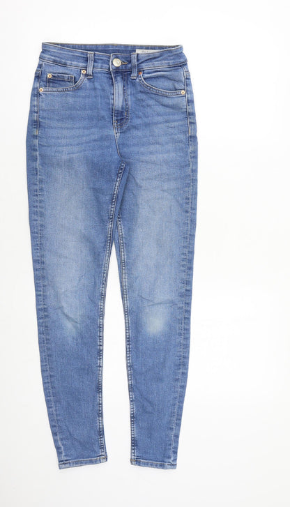 Womens UK Size 6 Marks and Spencer Slim Fit Skinny Blue Jeans