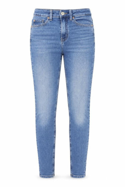 Womens UK Size 6 Marks and Spencer Slim Fit Skinny Blue Jeans