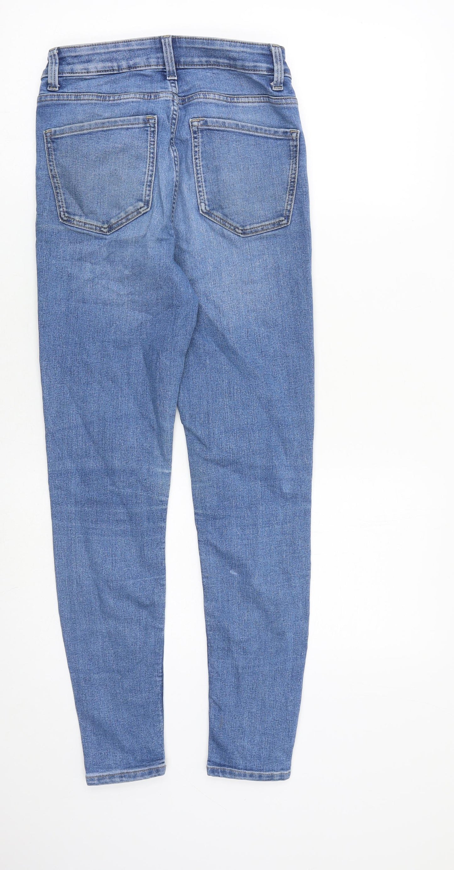 Womens UK Size 6 Marks and Spencer Slim Fit Skinny Blue Jeans
