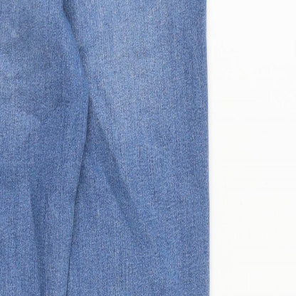 Womens UK Size 6 Marks and Spencer Slim Fit Skinny Blue Jeans