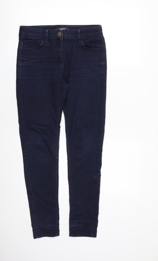 Womens UK Size 8 Marks and Spencer Slim Fit Skinny Blue Jeans
