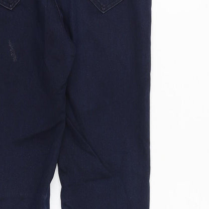 Womens UK Size 8 Marks and Spencer Slim Fit Skinny Blue Jeans