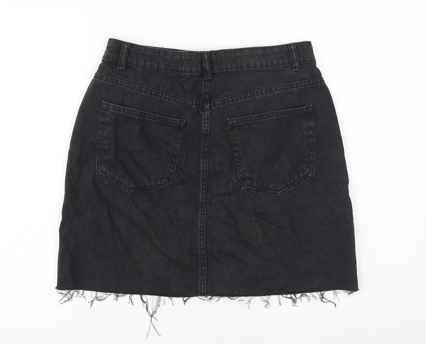 Womens UK Size 12 Denim & Co. A-Line Denim Skirt