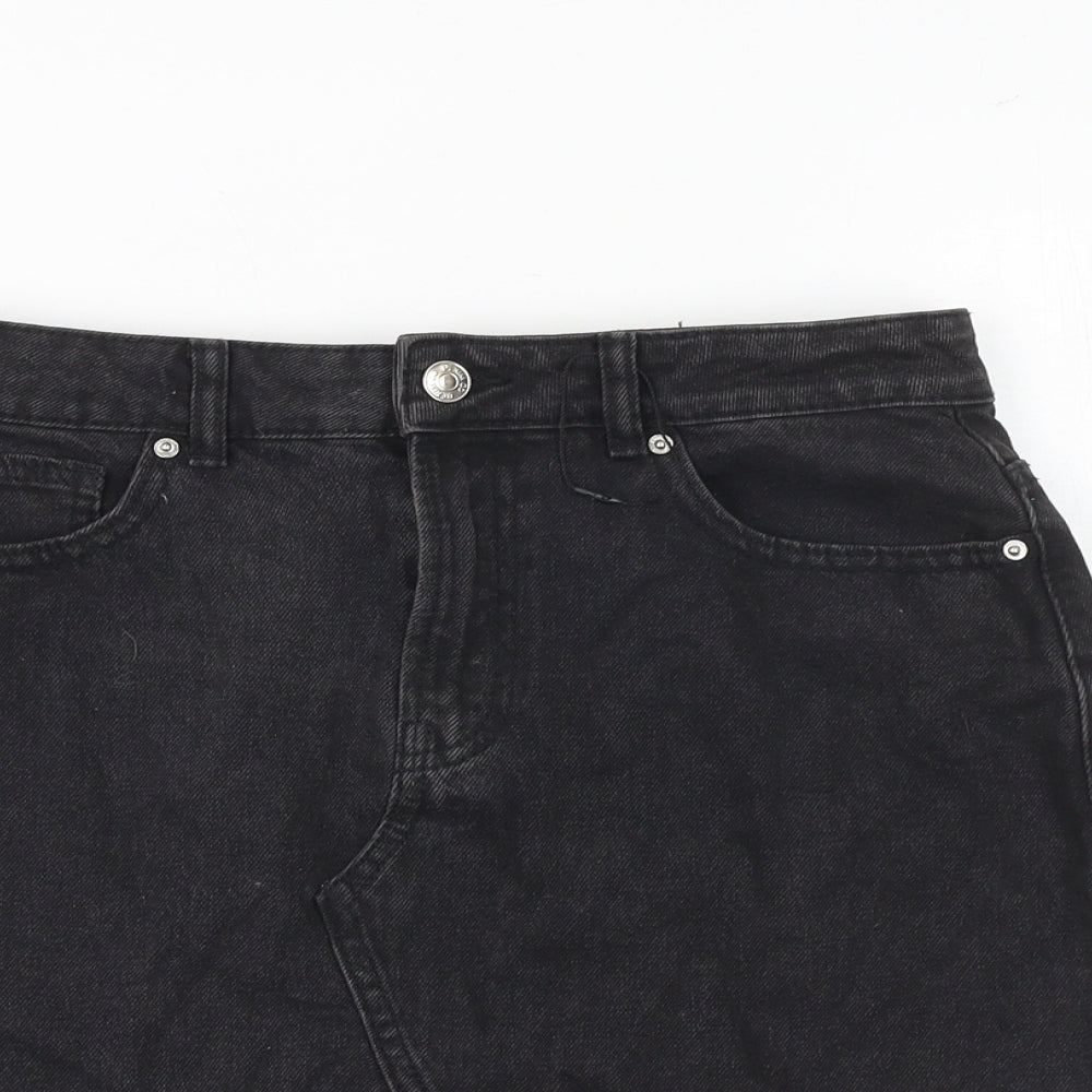 Womens UK Size 12 Denim & Co. A-Line Denim Skirt
