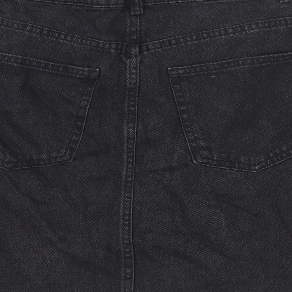 Womens UK Size 12 Denim & Co. A-Line Denim Skirt