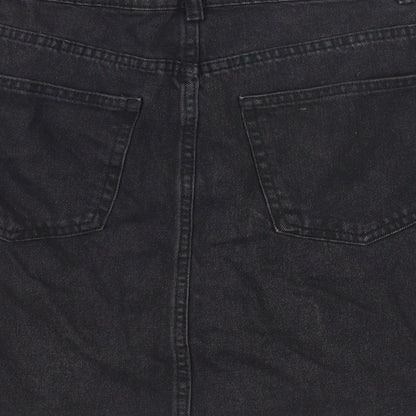 Womens UK Size 12 Denim & Co. A-Line Denim Skirt