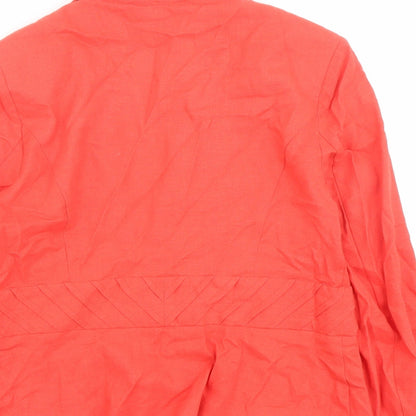 Womens UK Size 12 Marks and Spencer Red Jacket