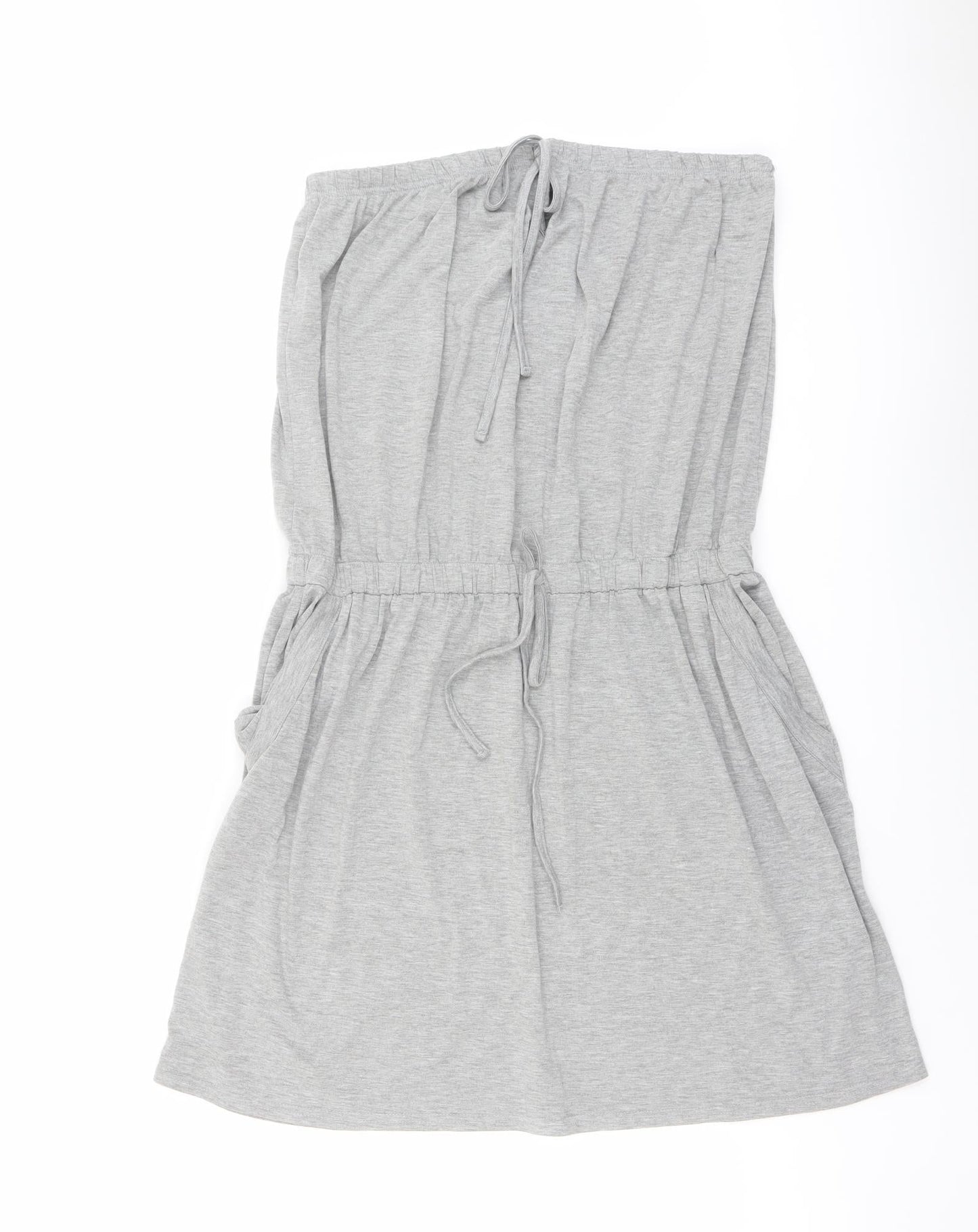 Capsule Womens Grey Viscose A-Line Size 18 Off the Shoulder Pullover