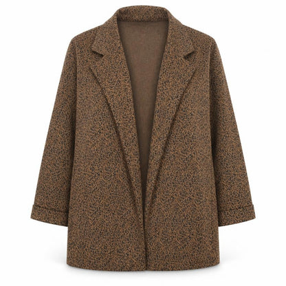 Womens UK Size 14 New Look Brown Kimono Coat