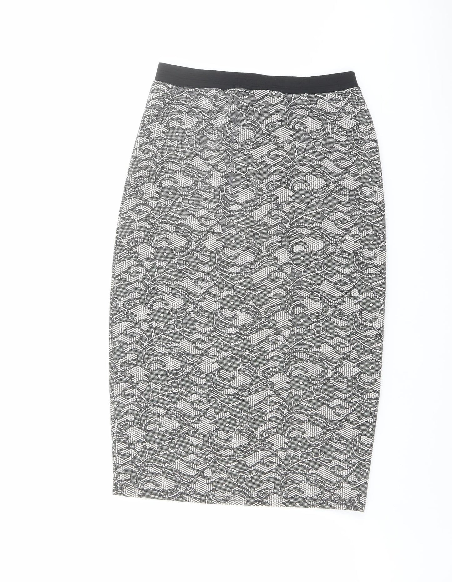 Womens UK Size 12 Quiz Straight & Pencil  Skirt
