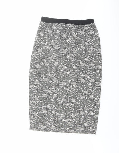 Womens UK Size 12 Quiz Straight & Pencil  Skirt