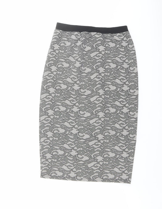 Womens UK Size 12 Quiz Straight & Pencil  Skirt
