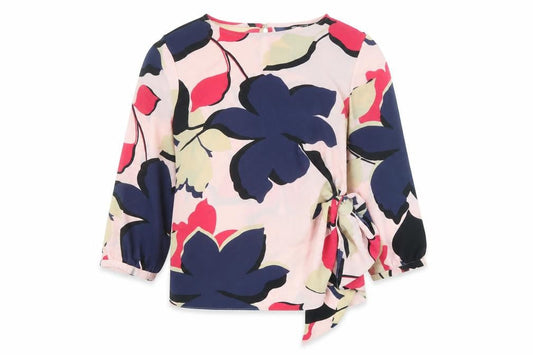 Womens UK Size 12 Debenhams Multicoloured Basic Blouse