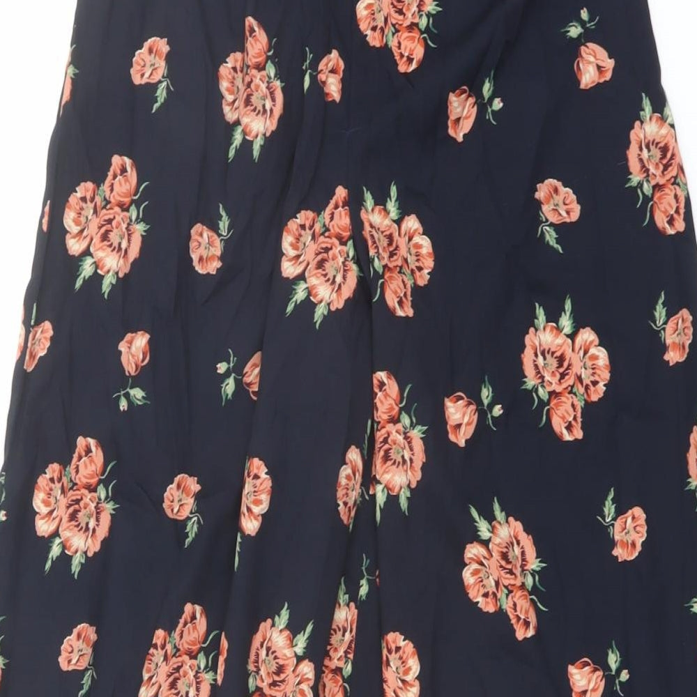 Womens UK Size 6 PRETTYLITTLETHING Regular Fit  Blue Trousers