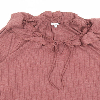 Womens UK Size 10 NEXT Red Basic Blouse